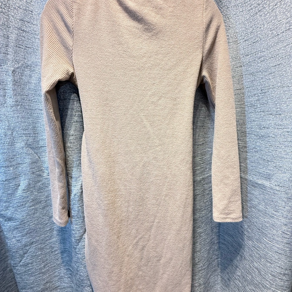 SHEIN Tan Ribbed Knit Top - Picture 4 of 6